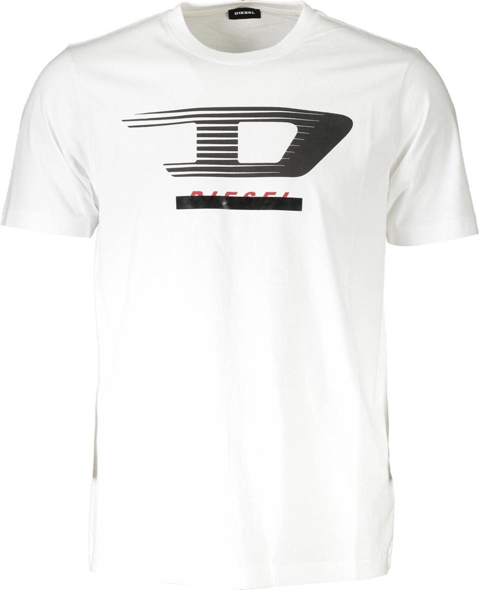 Diesel T-shirt Wit XL Heren