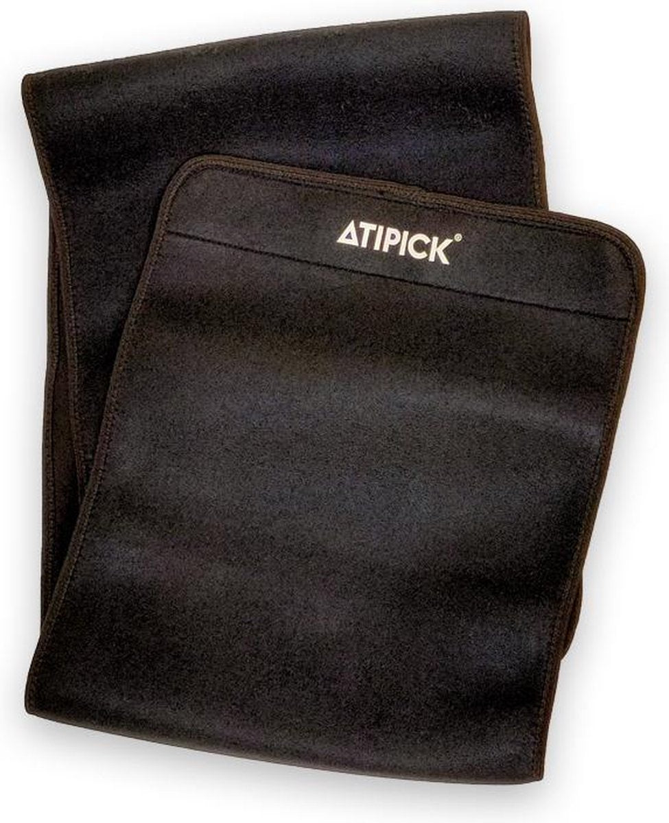 Atipick Verstelbare Fitnessriem 110 X 22 Cm Neopreen/nylon Zwart
