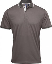 2 x Women's contrast Coolchecker® polo