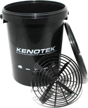 KENOTEK poetsemmer met deksel en scratchshield - Glansbewerking - 20L