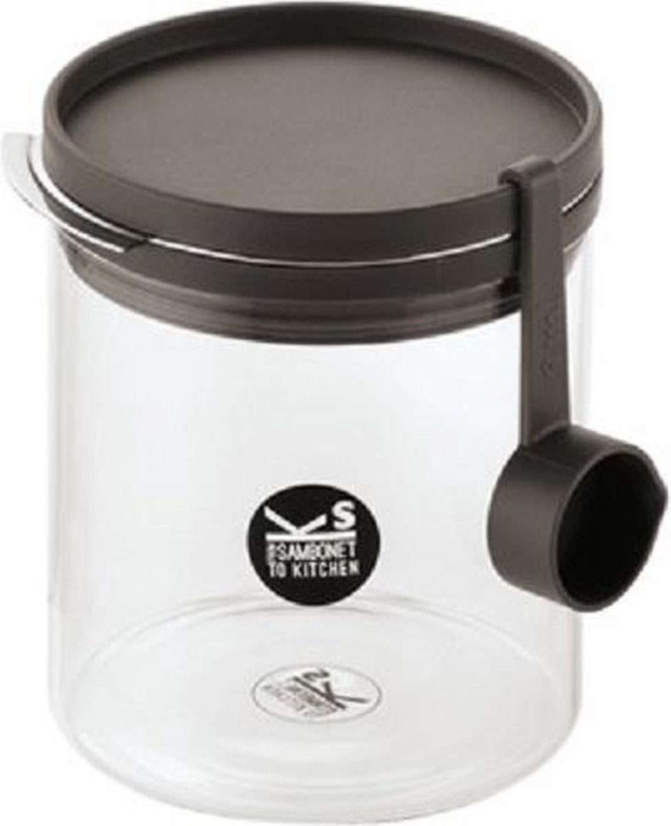 Set van 2 - Voorraadpot incl maatlepel 0.75L - Sambonet