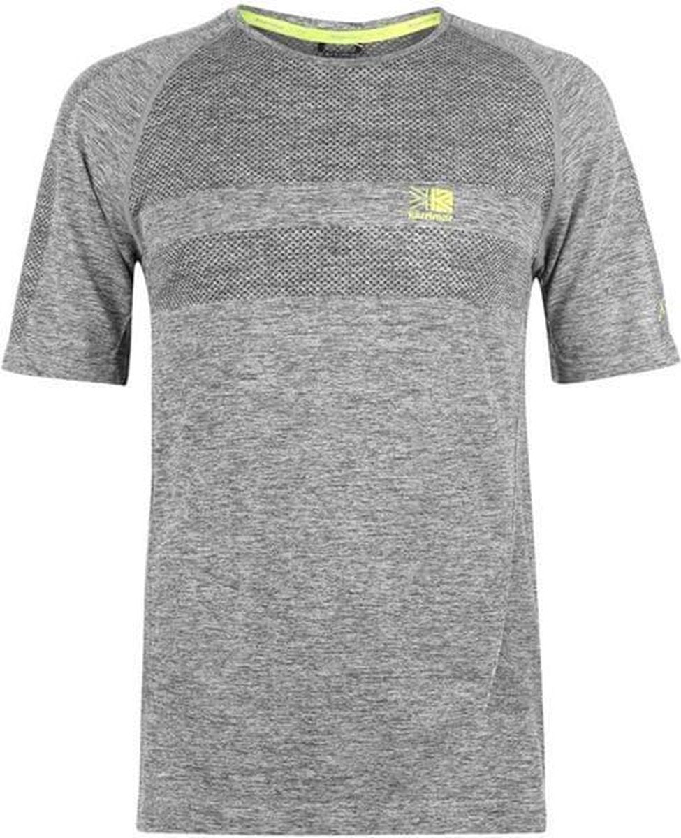 Karrimor - X-Lite Rapid Hardloop T-shirt - Heren - Grijs Gemêleerd - S