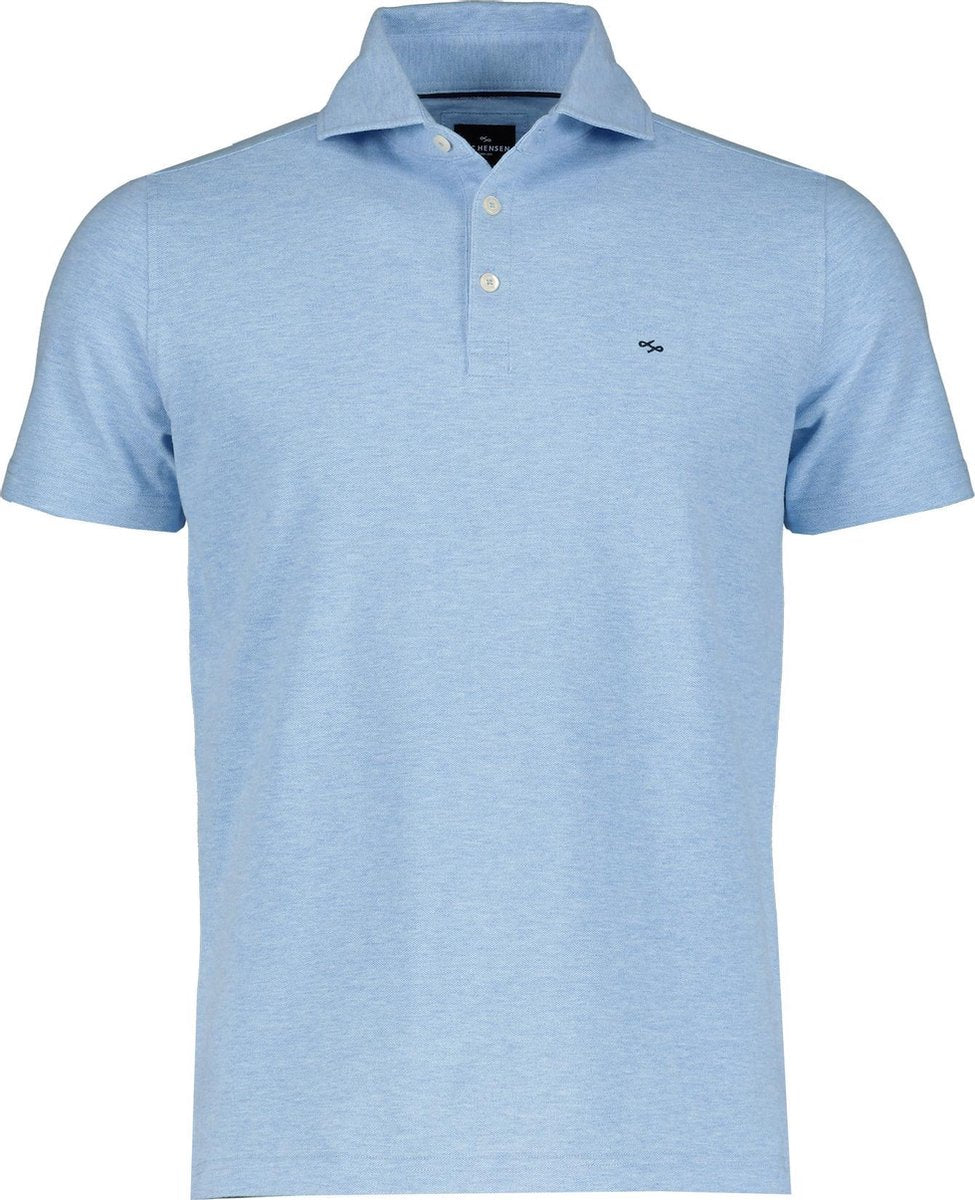 Jac Hensen Polo - Modern Fit - Blauw - 5XL Grote Maten