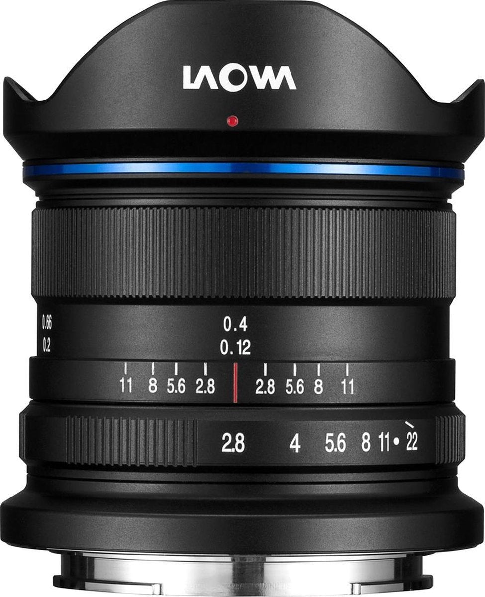 Laowa 9mm f/2.8 Zero-D MILC/SLR Ultra-groothoeklens Zwart