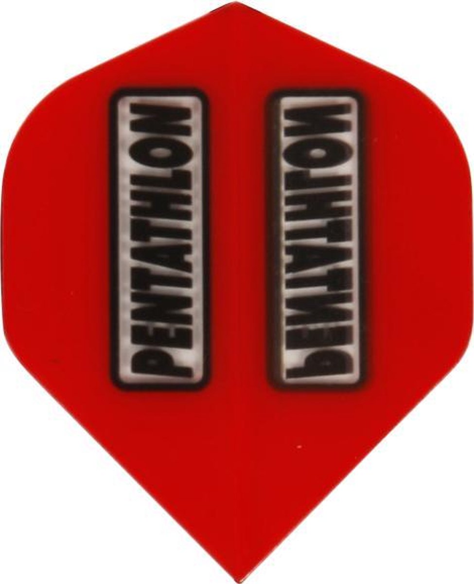 McKicks Pentathlon Flight Std - Clear Red