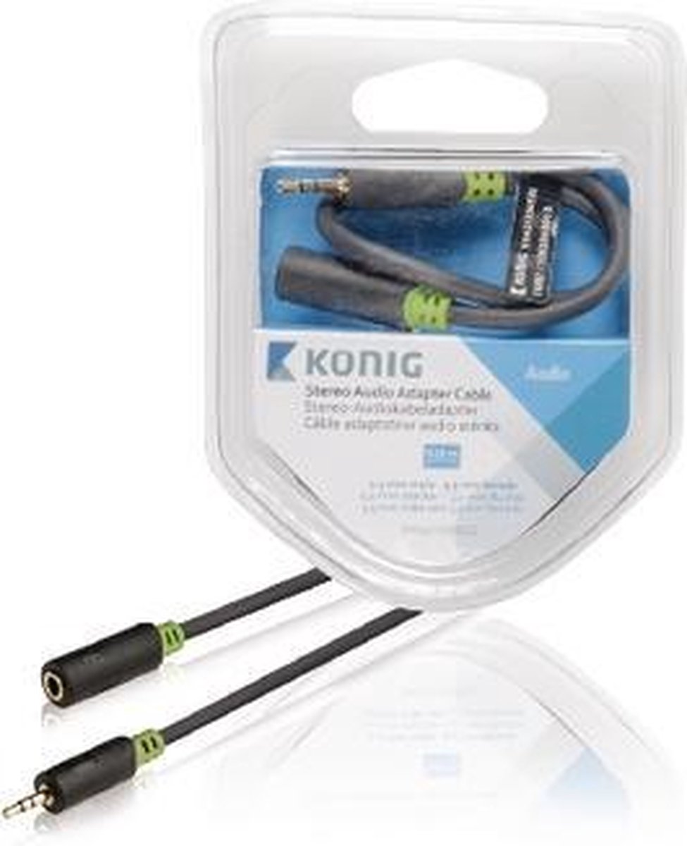 König 2.5 mm male/3.5 mm female