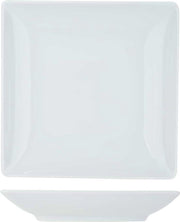 Azia Wit Diep Bord - Rechthoek - 20x20cm