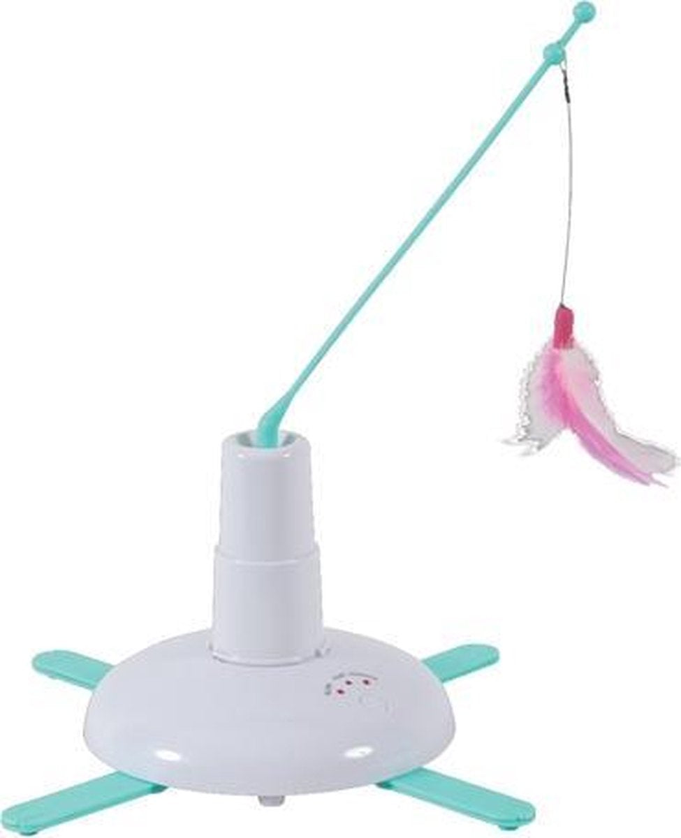 Zolux cat player 2 met veren - 48x48x34