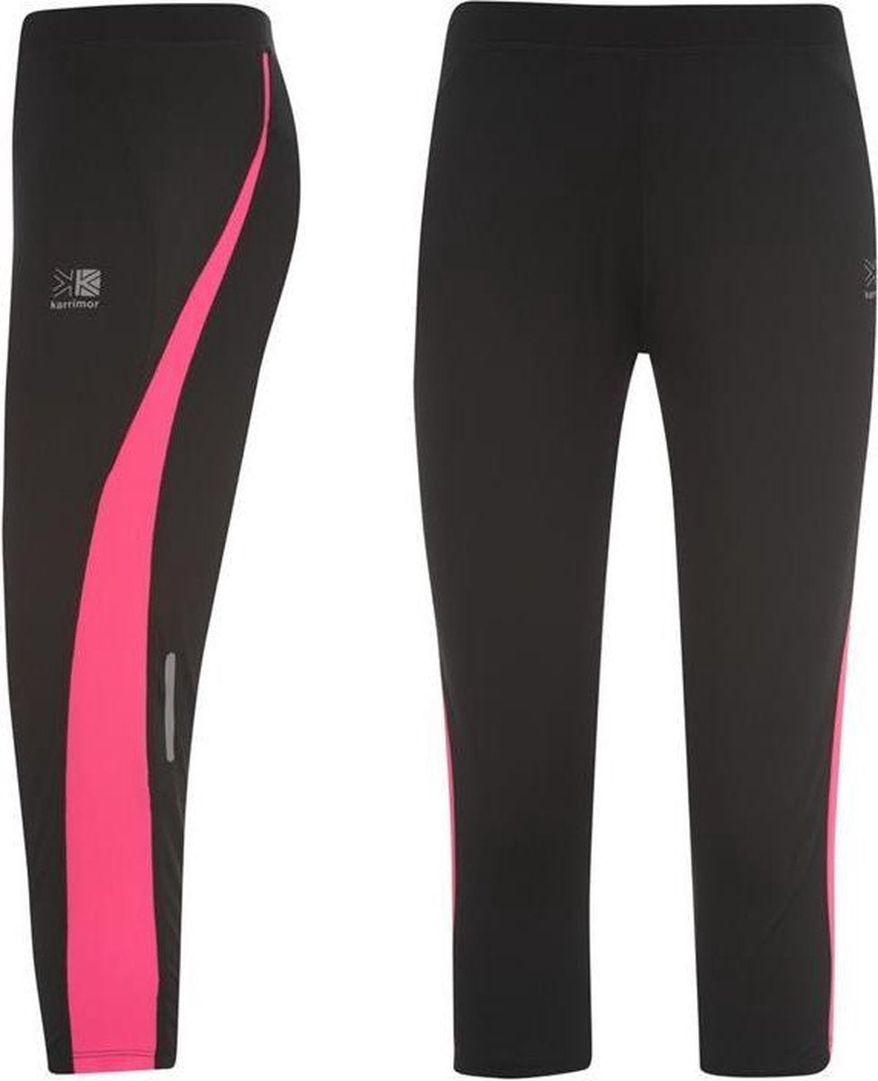Karrimor Hardloop Capri - Running Capri - Dames - Zwart/Pink - XS (8)