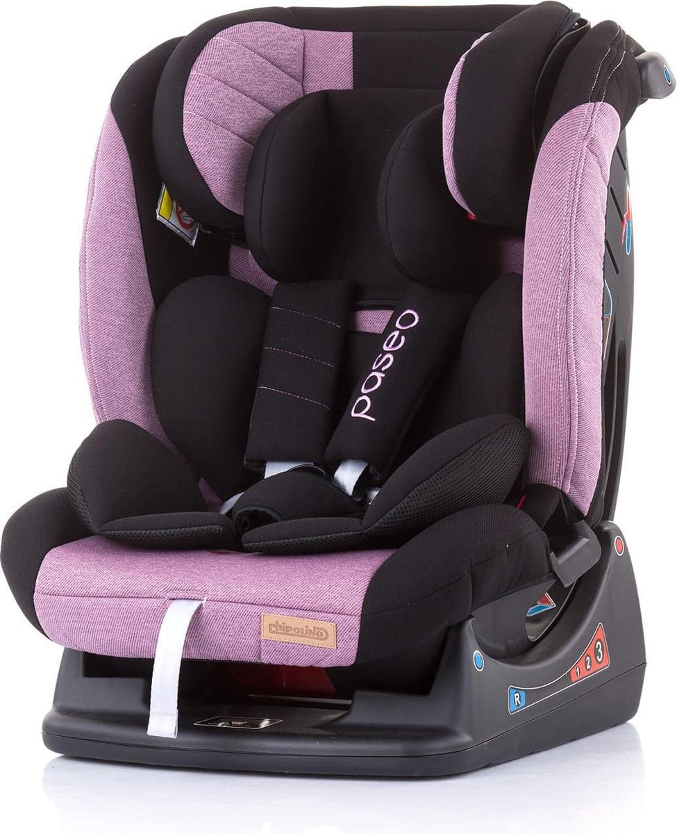 Autostoel Paseo dhalia roze