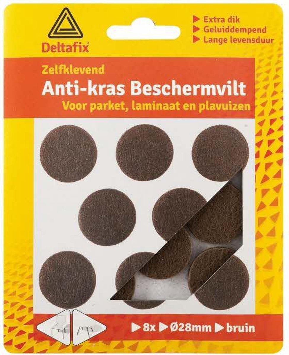 ANTI-KRASVILT 28MM ROND BRUIN