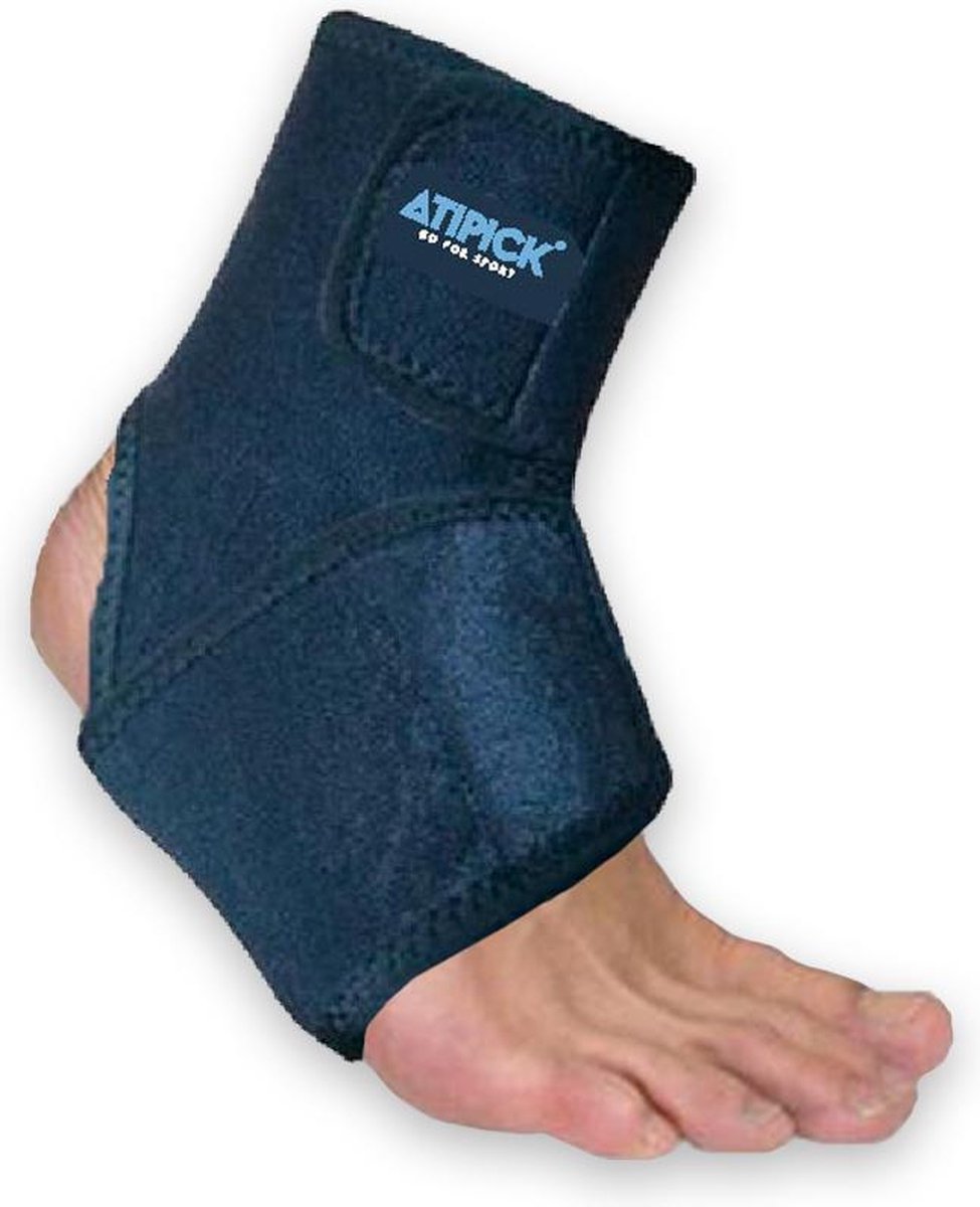 Atipick Verstelbare Enkelbrace Neopreen Zwart One-size