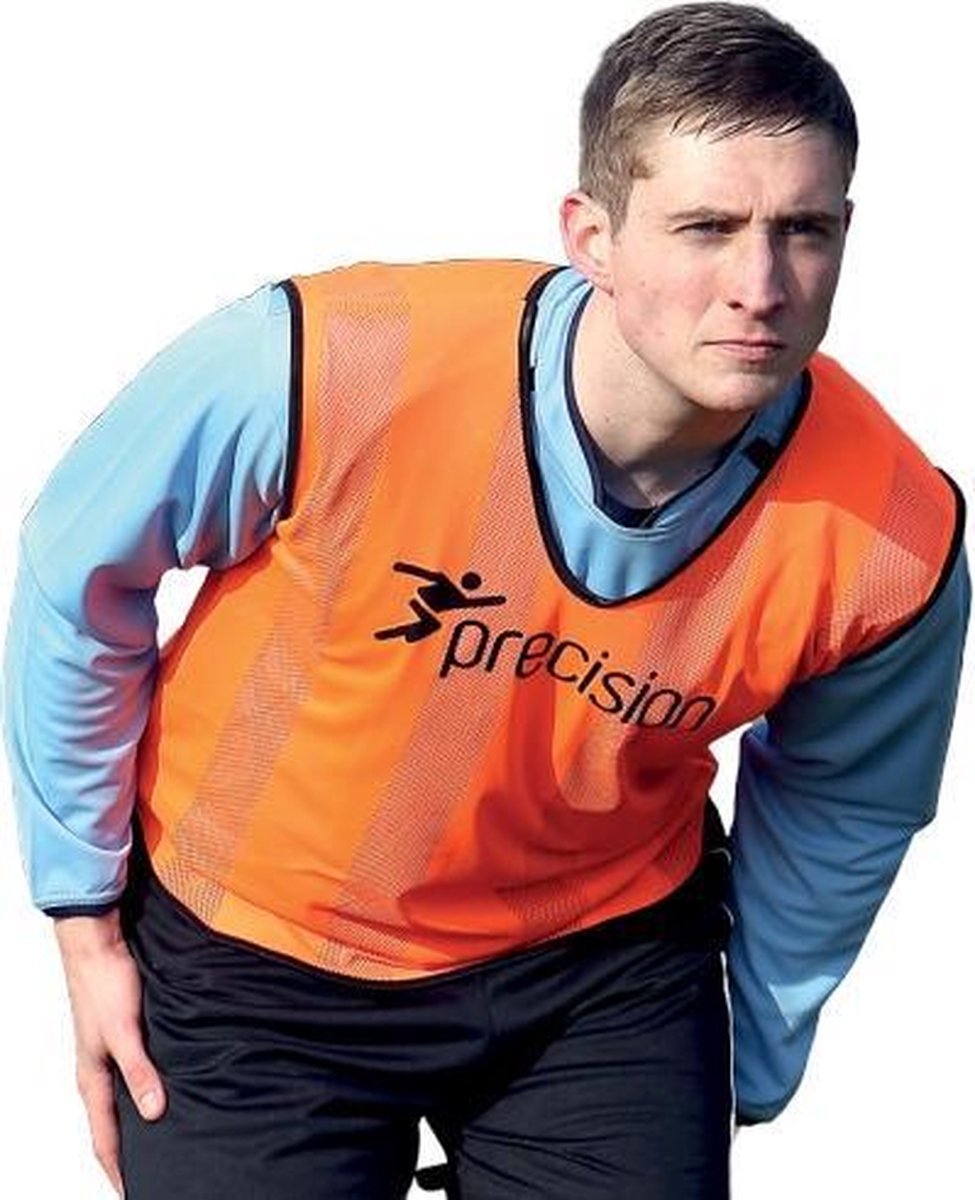 Precision Trainingshesje Mesh Polyester Oranje Maat Xl