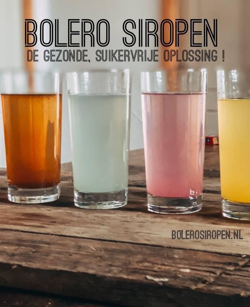 Bolero Siropen midi mix pakket 3 gram sticks in 36 random smaken