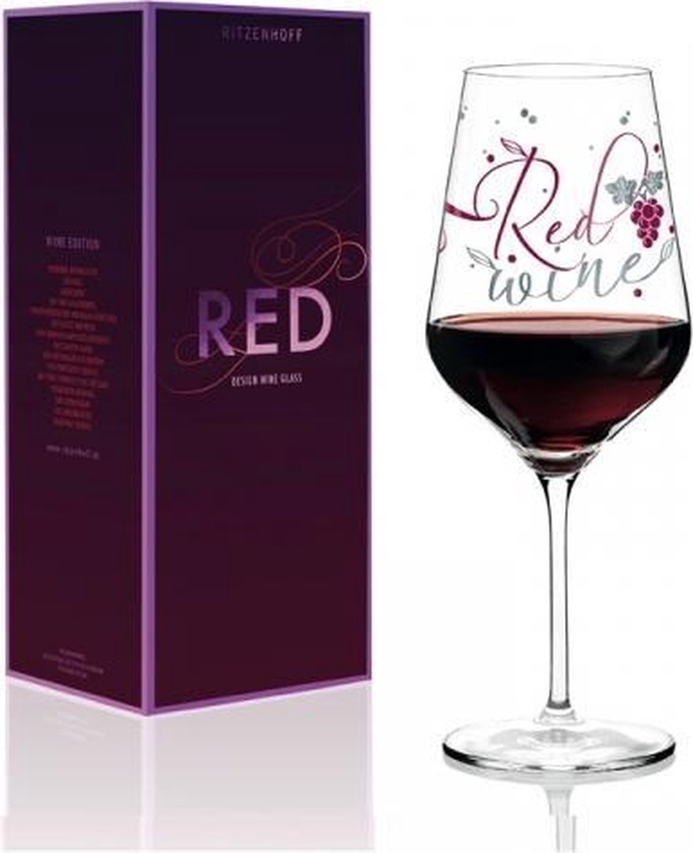 Ritzenhoff Red Design Rode wijnglas 032