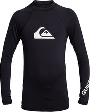 Quiksilver All Time LS Youth Zwemshirt Jongens - Zwart