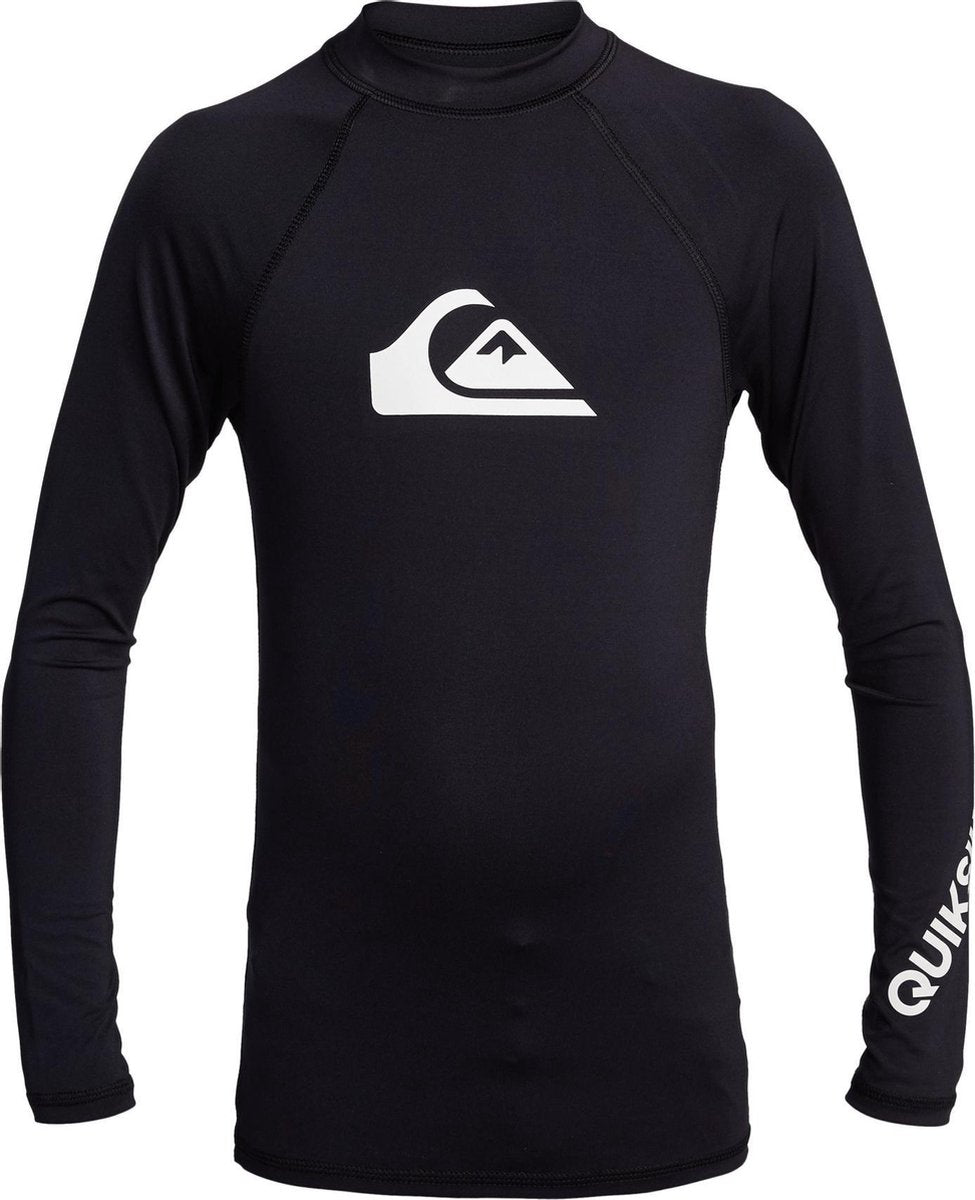 Quiksilver All Time LS Youth Zwemshirt Jongens - Zwart
