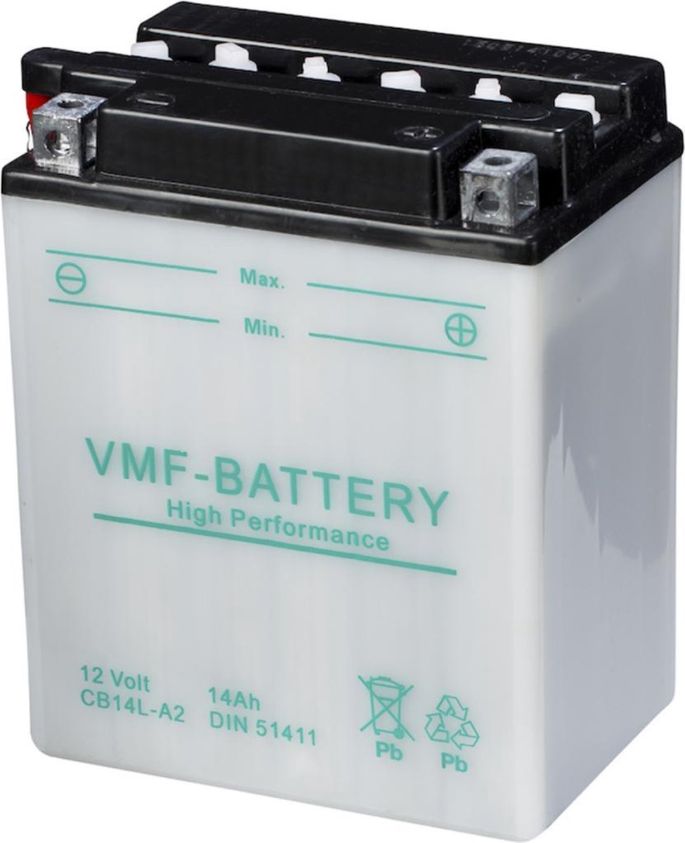 VMF Powersport accu 12 V 14 Ah CB14L-A2 / 12N14-3A
