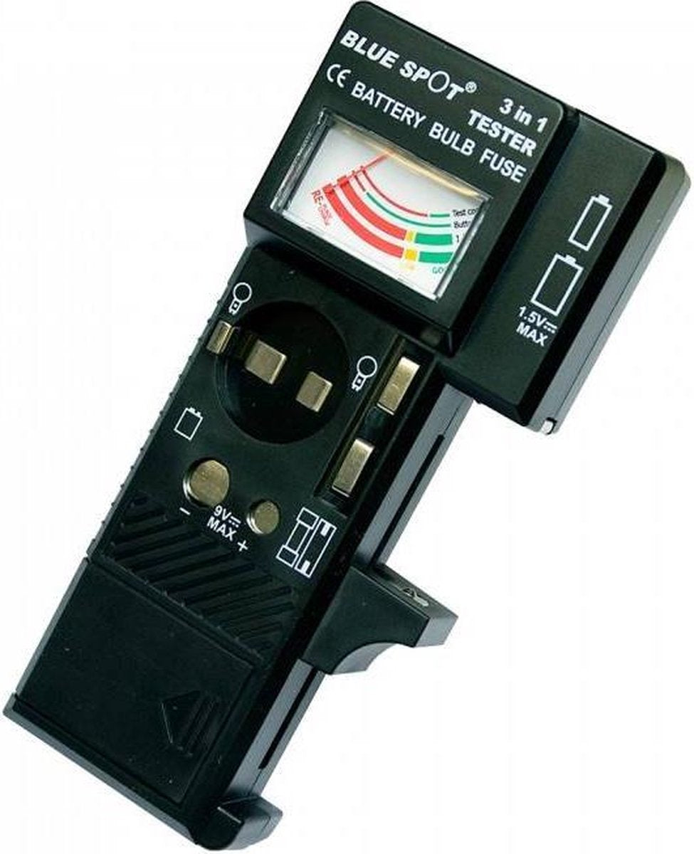 Hofftech Universal Batterij Tester / Zekering- & Lamptester