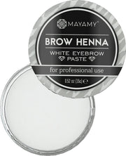 MAYAMY professional Henna Brows White Paste 15g | Wenkbrauw Witte Pasta 15g voor professionals - Hennabrows Vaseline