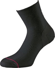 1000 Mile Sportsokken Tactel Anklet Dames Katoen Zwart Mt 35-39