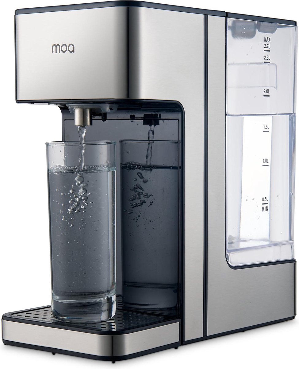 MOA Heetwaterdispenser - Luxe Instant Waterkoker - Met Digitaal Display - HWD20