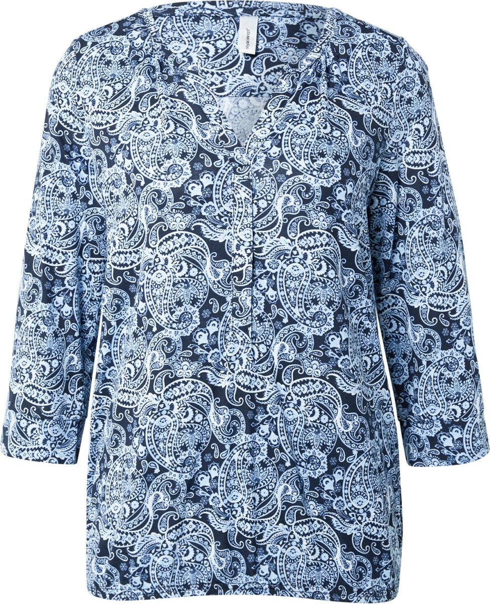 Soyaconcept SC-felicity AOP 317 - blauw mult maat S/36