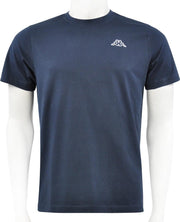 Kappa - Logo Cafers Tee - Blauw - Heren - maat  L