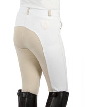 PFIFF kinderrijbroek 'Elisa'  tweekleurig 116 Wit-beige