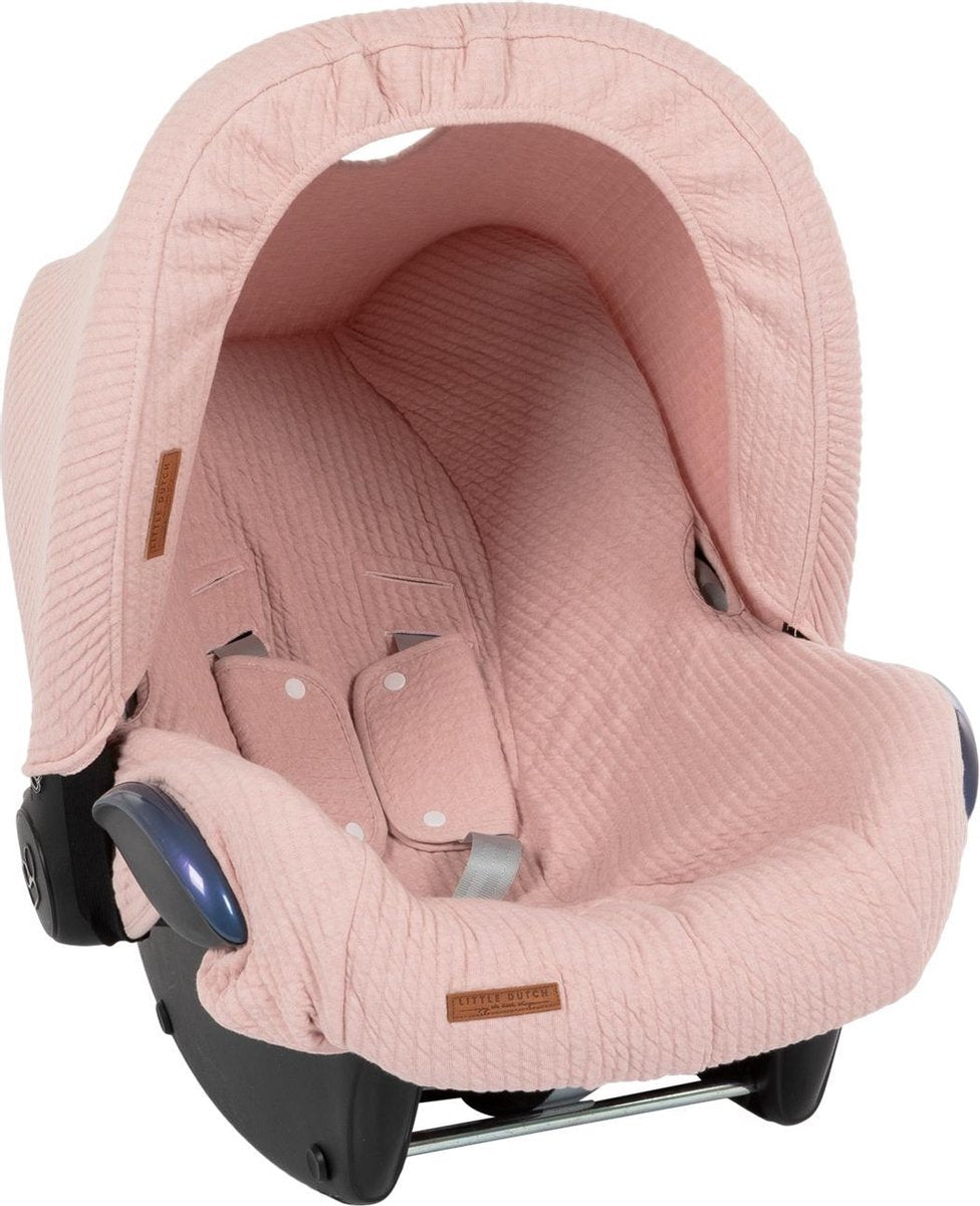 Little Dutch Zonnekap Voor Autostoel - Roze