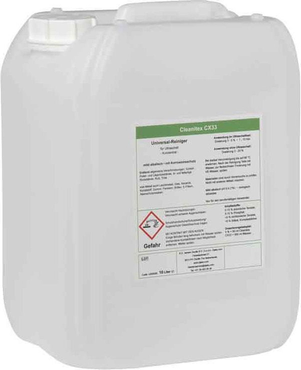 CLEANITEX CX33 - 10L Reinigingsconcentraat voor carburateurs