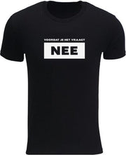 Voordat je het vraagt nee Rustaagh heren t-shirt maat 5XL
