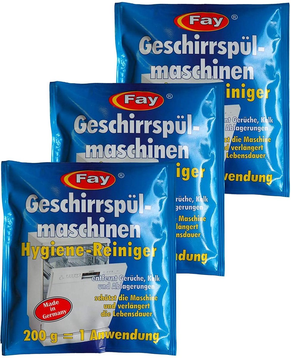 2 x Fay wasmachine hygiënereiniger 200g
