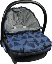 Dooky Voetenzak Small - Blue Tribal