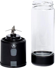 Blender to go - Draadloos en draagbaar - Blender voor onderweg - Smoothie maker - Zwart