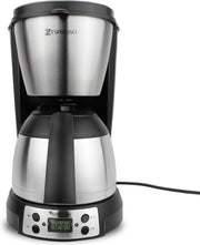 TurboTronic TT-CM21 Programmeerbare Koffiemachine - 1.2 Liter - Zilver