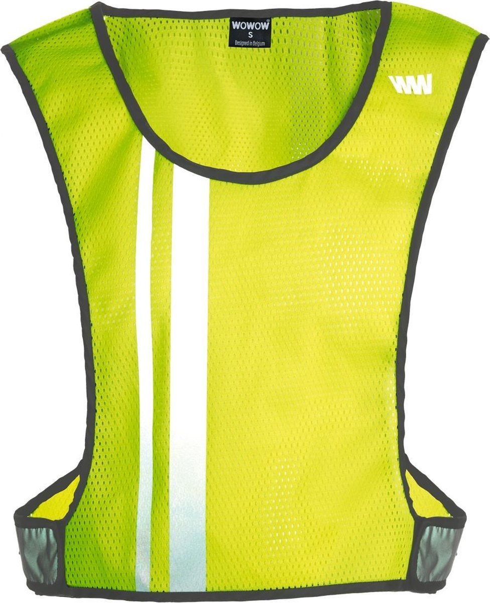 Wowow Jacket 3.0 Dark Fluorgeel Maat M/L