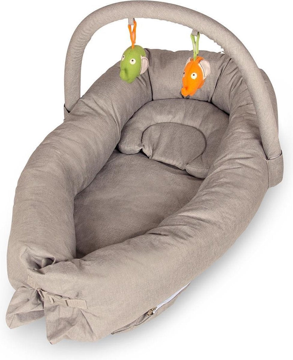 Baninni Babynest Maminto met speelboog Sand