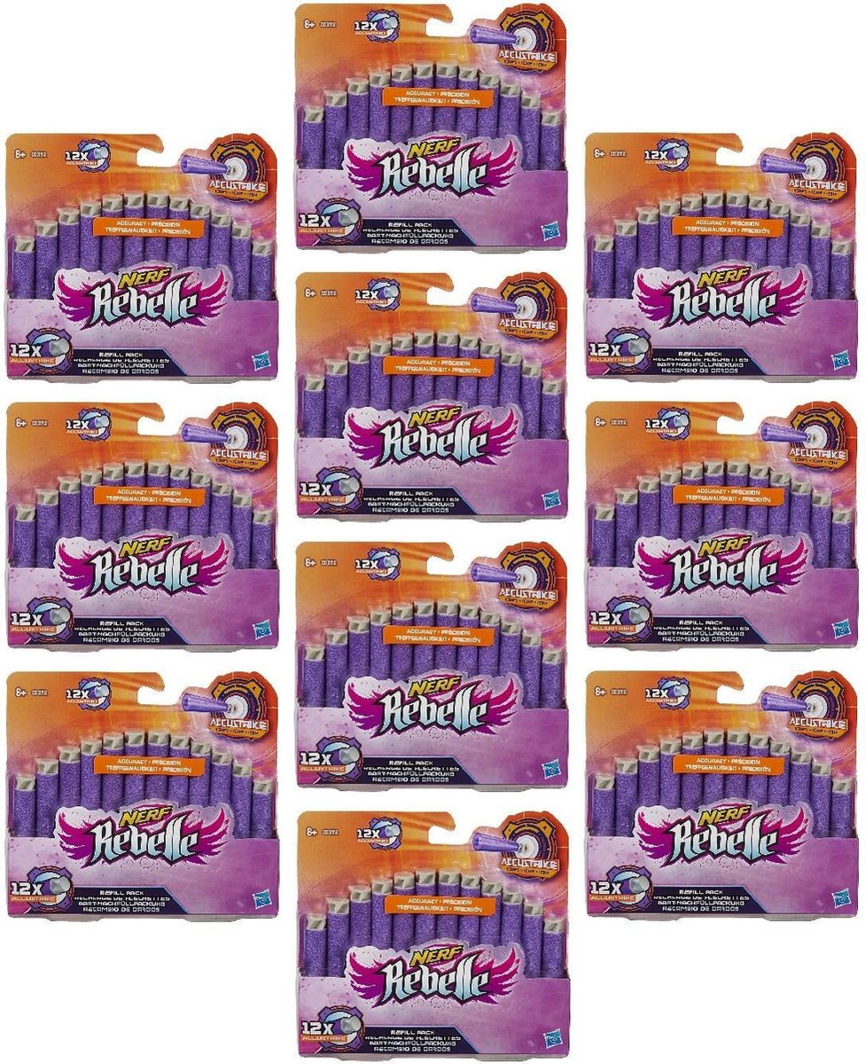 NERF Rebelle Accustrike Refill - 120 pijltjes