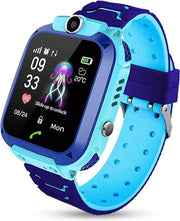 E-Shoppr® Leercomputer Horloge – GPS Horloge Kind - Engels - Blauw