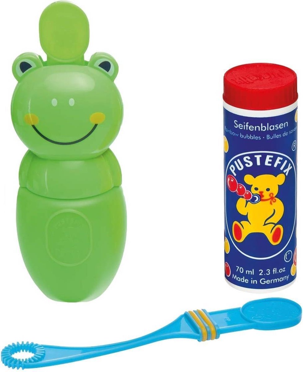 Pustefix Bellenblaasset Bubble-friends Kikker 70 Ml Groen