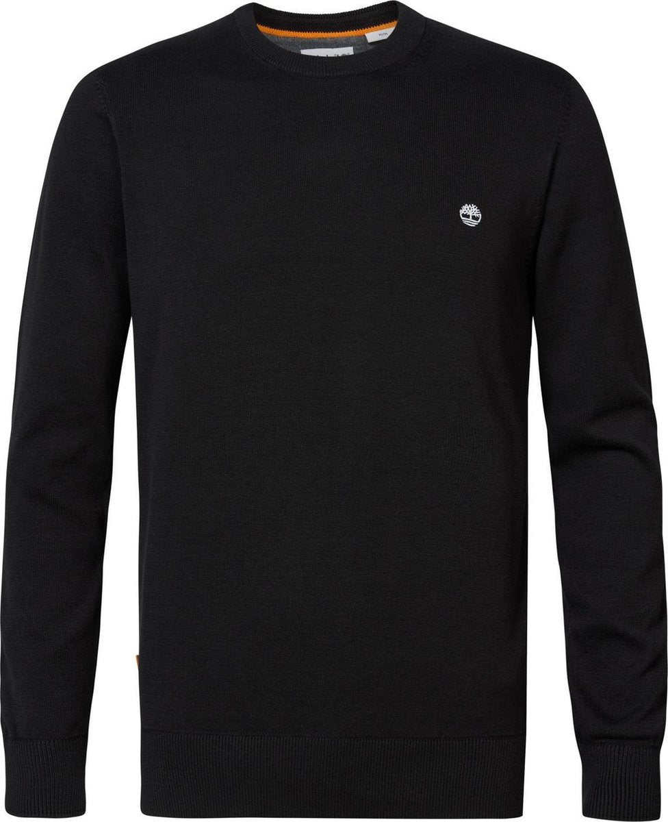 Timberland heren sweater met een ronde geribde kraag