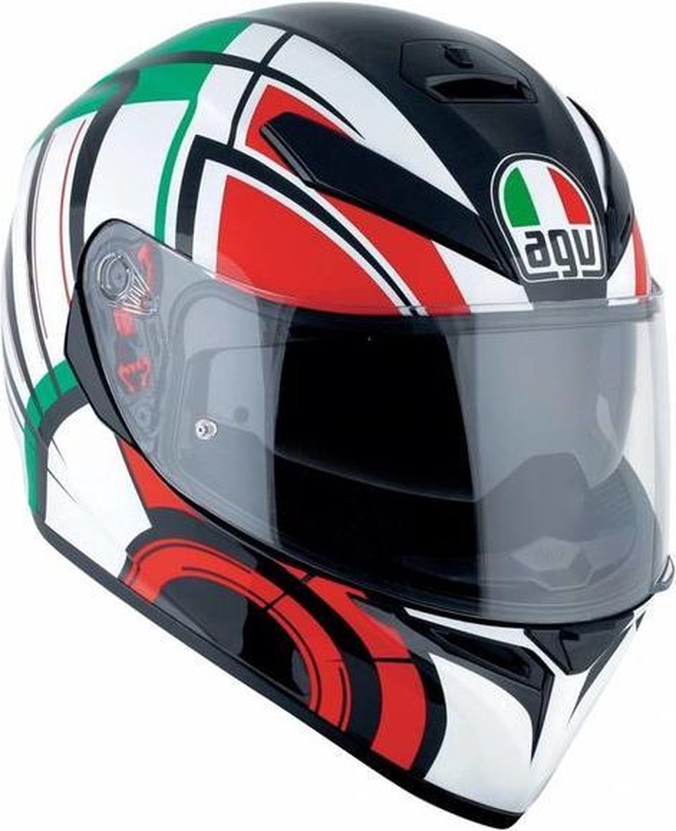 AGV K-3 SV Multi Avior mat wit/lime