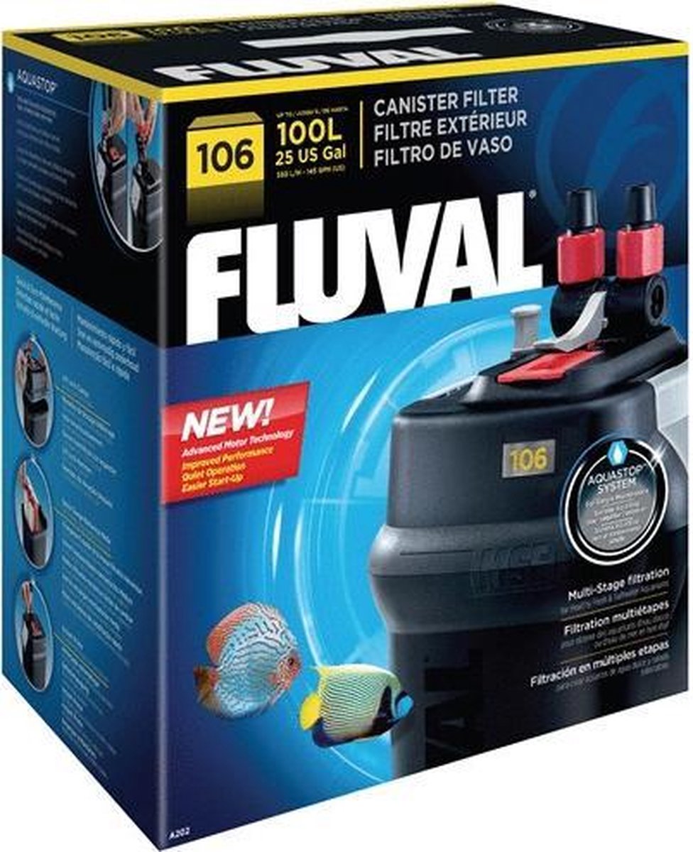 FLUVAL Aquariumverlichting Fluval buitenfilter - 550 liter