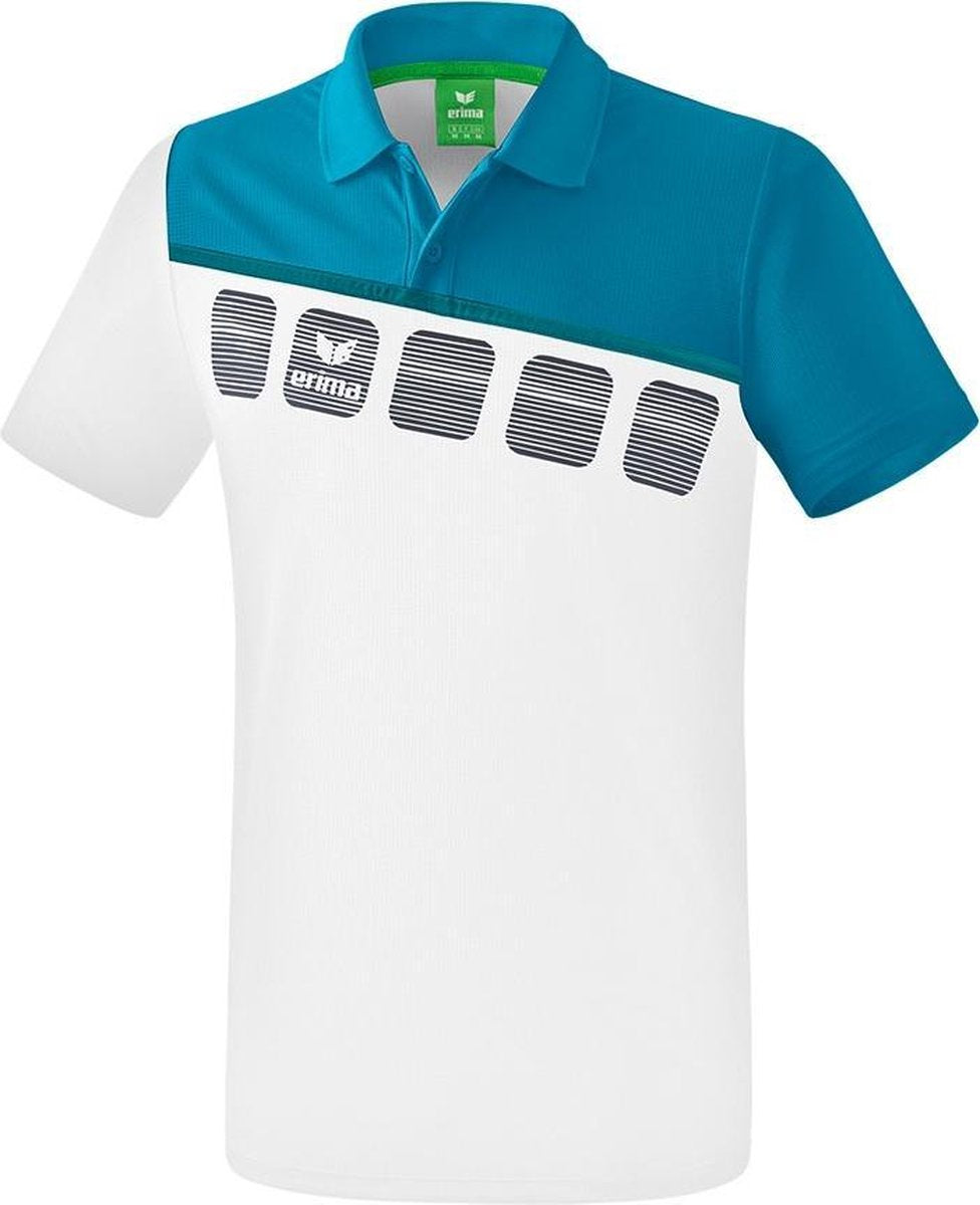 Erima 5-C Polo - Polo's  - wit - 140