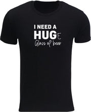 I need a huge glass of beer Rustaagh heren t-shirt maat XL