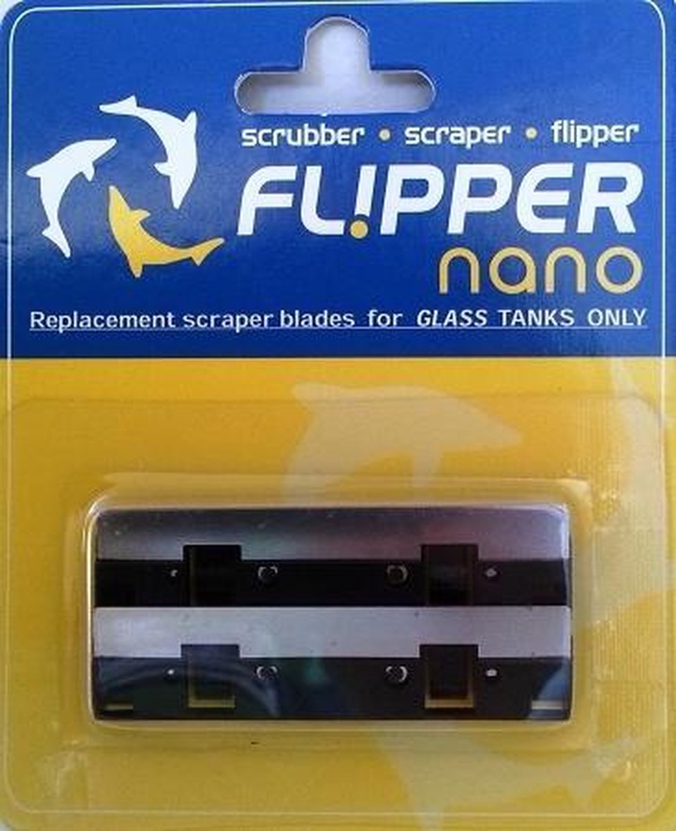 Algenmagneet Flipper Cleaner Nano RVS Mesje