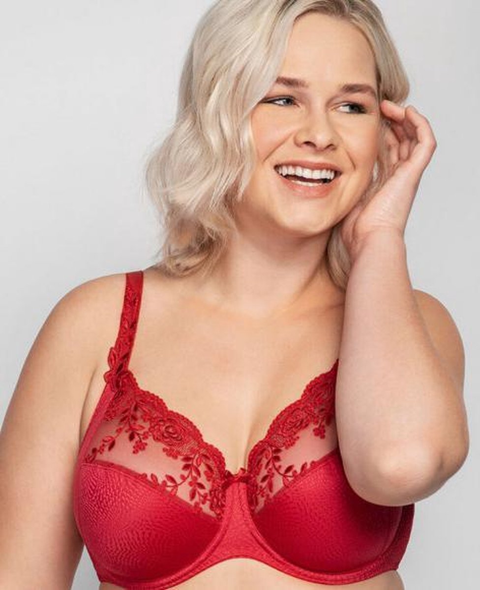 Ulla Ella Beugel BH Rood 105 G