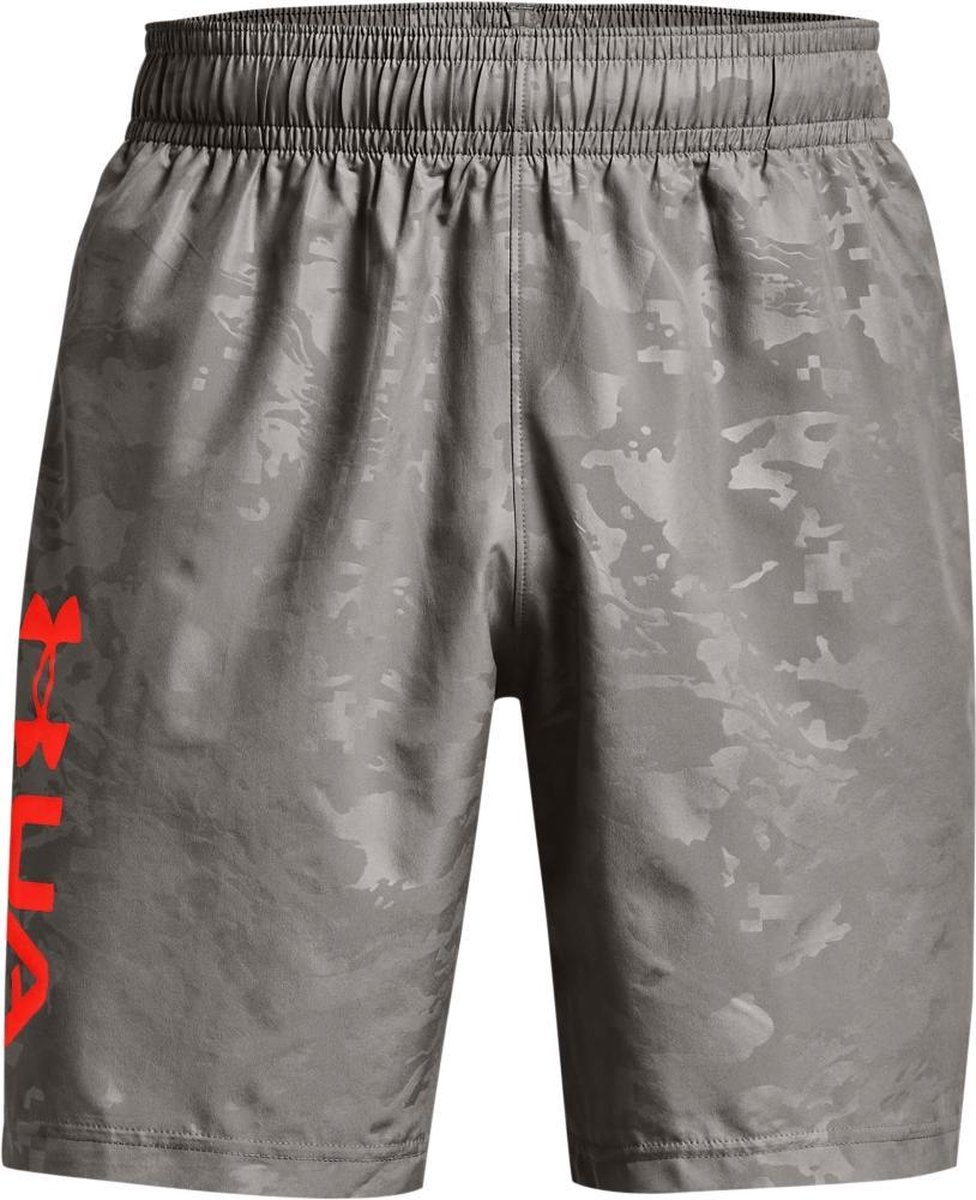 Under Armour Woven Emboss Shorts Sportbroek Heren - Maat L