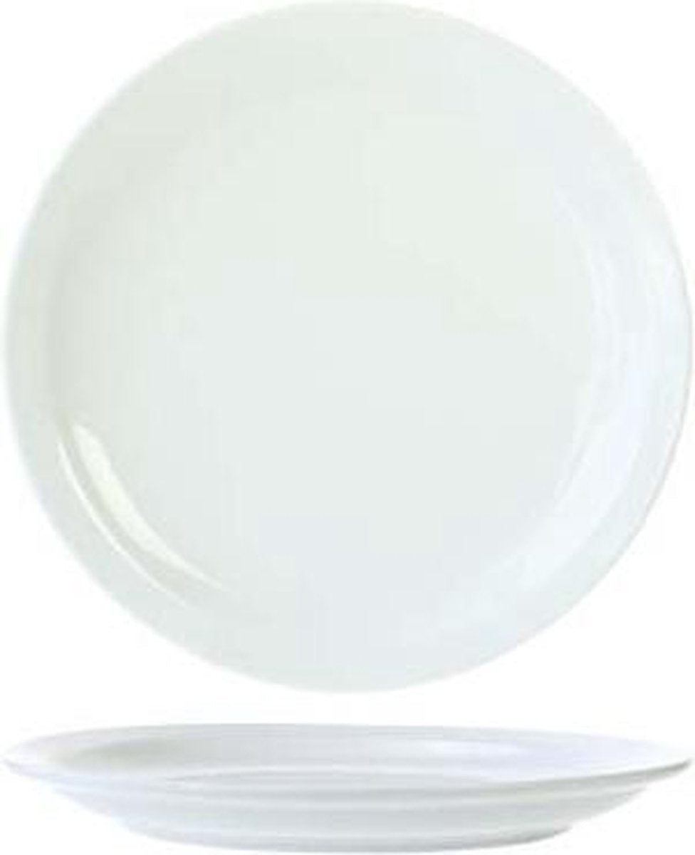 Everyday Wit Dinerbord - Plat - Ø 23